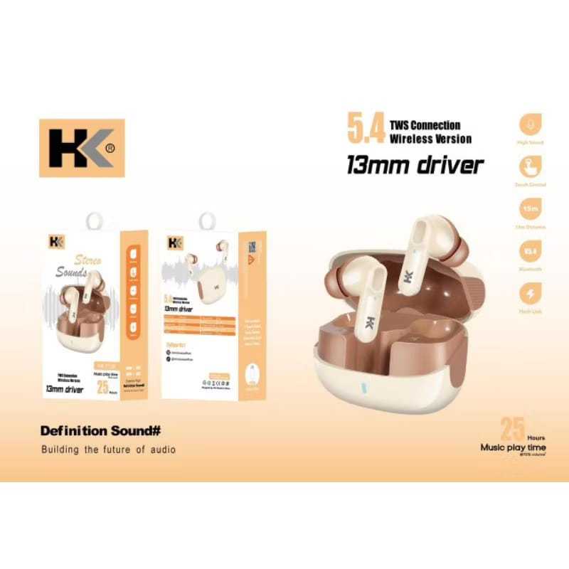 HK Y138 TWS Earphone Bluetooth 5.4 Extra Bass True wireless stereo