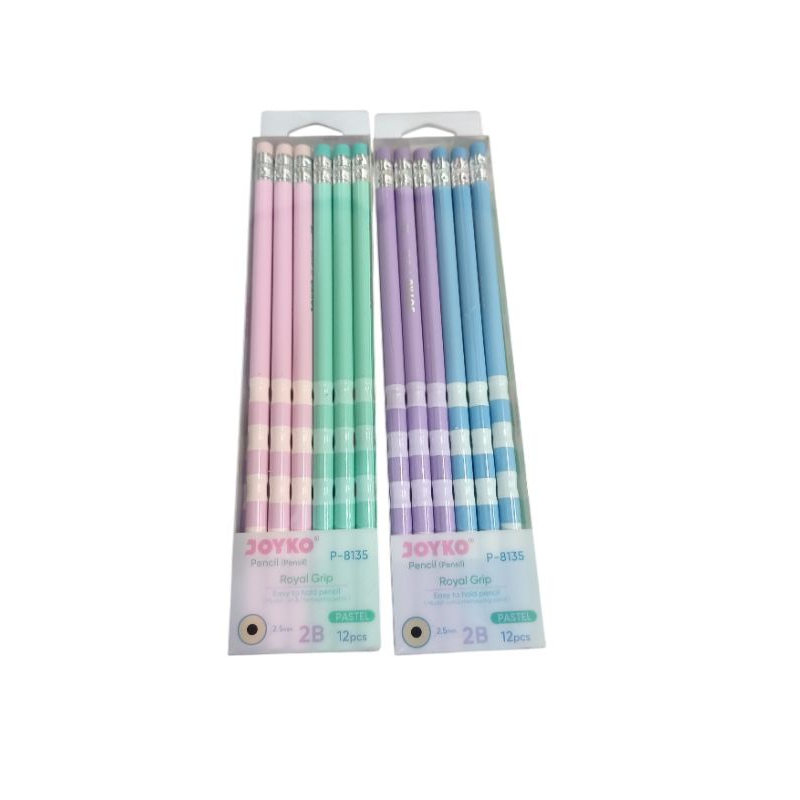 

PENSIL JOYKO 2B PASTEL P-8135 | PENSIL JOYKO 2B PENGHAPUS