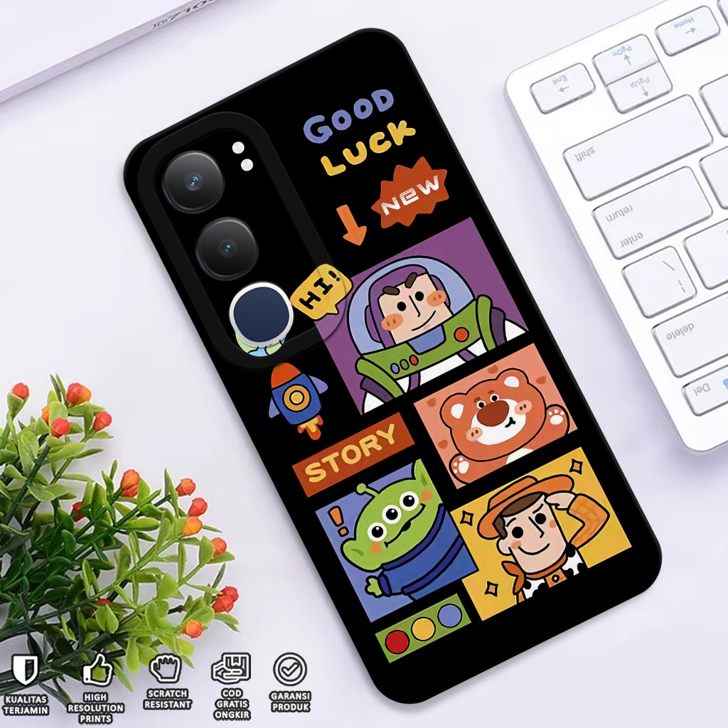 Case Hp Vivo Y19S - Casing Hp Vivo Y19S - Softcase Vivo Y19S MOTIF TOY STORY - Case Vivo Y19S - Case