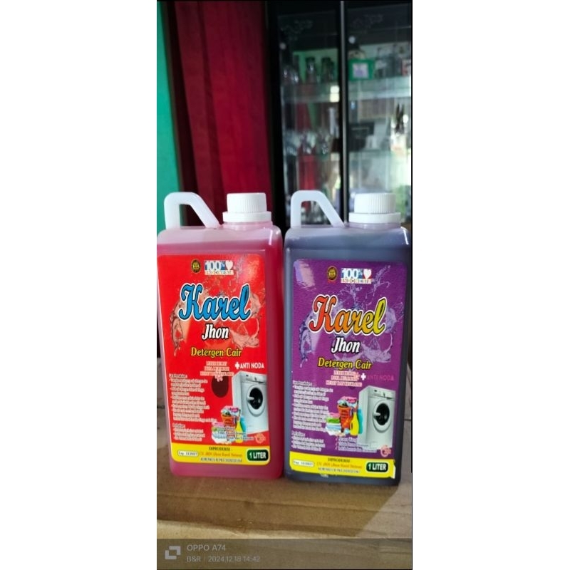 Detergen cair 1 liter