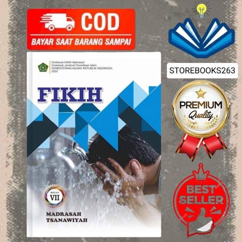 Buku Fikih MTS Kelas 7 KMA 2020