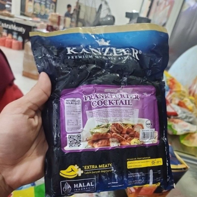

KANZLER - FRANKFURTER COCKTAIL 500GRAM