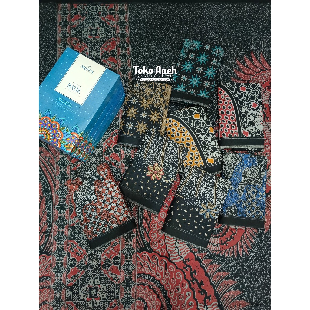 SARUNG ARDAN BATIK MOTIF TILIP - EDELWEIS - LAVENDER - CAMELIA - SERUNI - BUSANA MUSLIM 100% ORIGINA