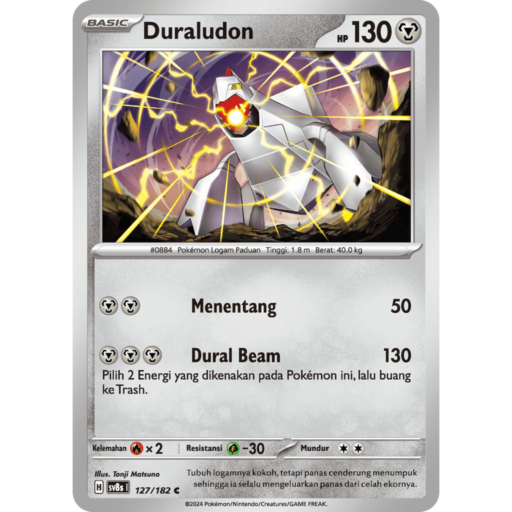 Duraludon Kartu Pokemon Duraludon TCG