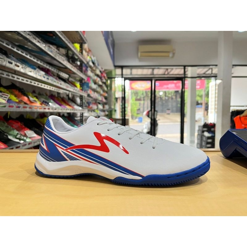 Sepatu Futsal SPECS LIGHTSPEED 20 IN WHITE Blue