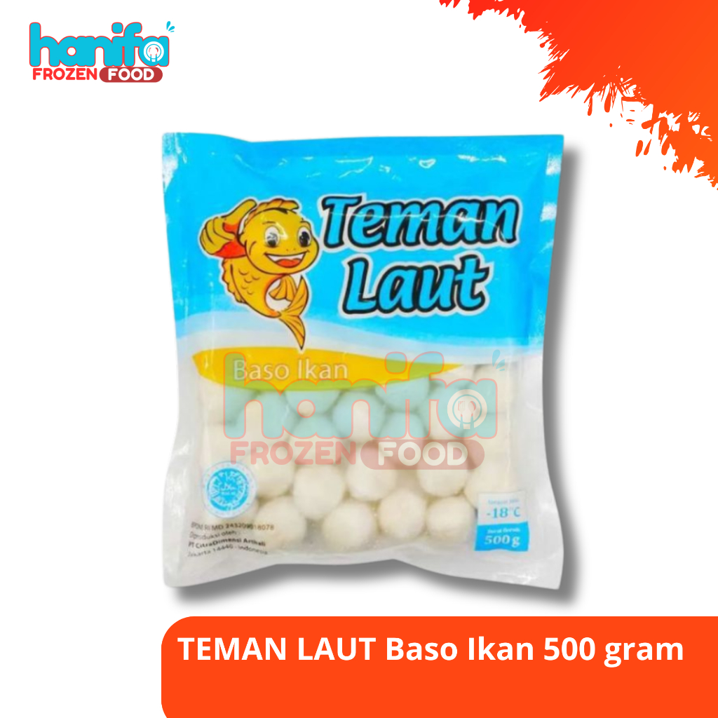 

TEMAN LAUT Baso Ikan 500 gram enak sehat murah bergizi