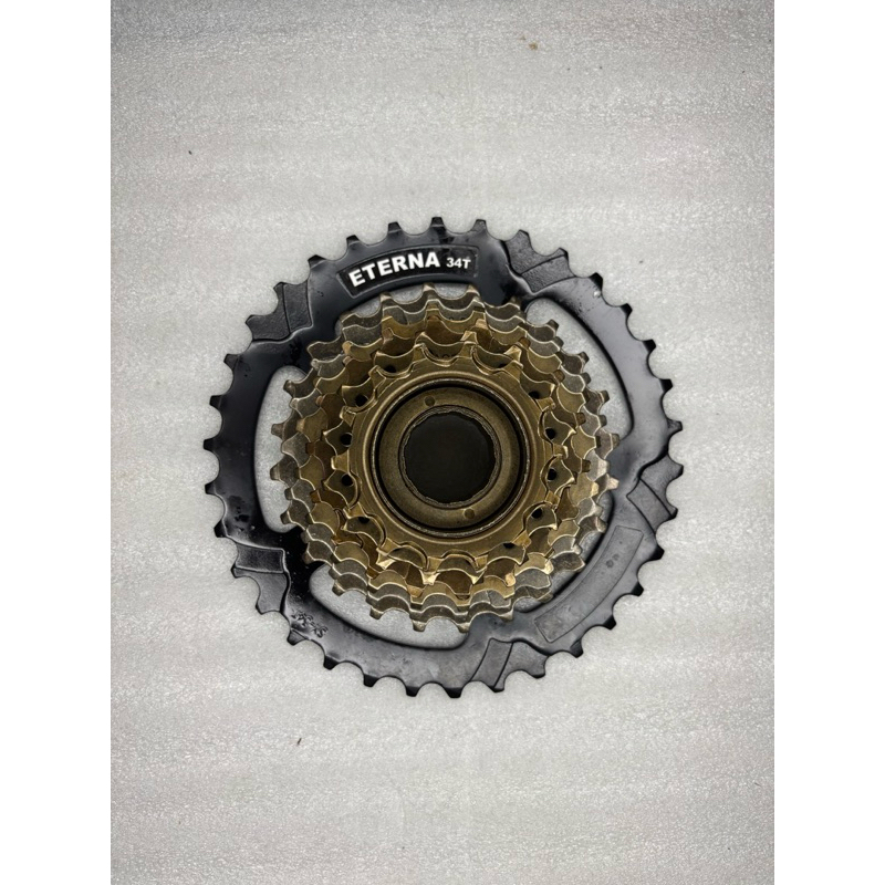Sprocket 7 speed Megarange 34T Eterna