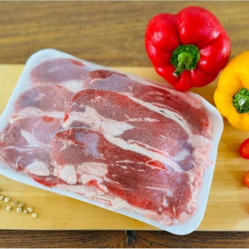 

Slice beef ekonomis cocok untuk barbeque, shabu, ramen dll - Halal
