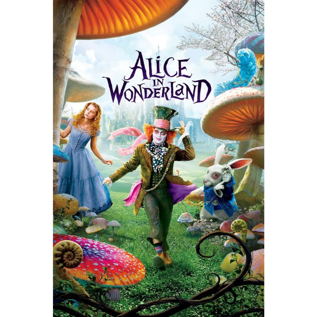 Film Dvd Alice in Wonderland 2010 High Quality Teks Indonesia