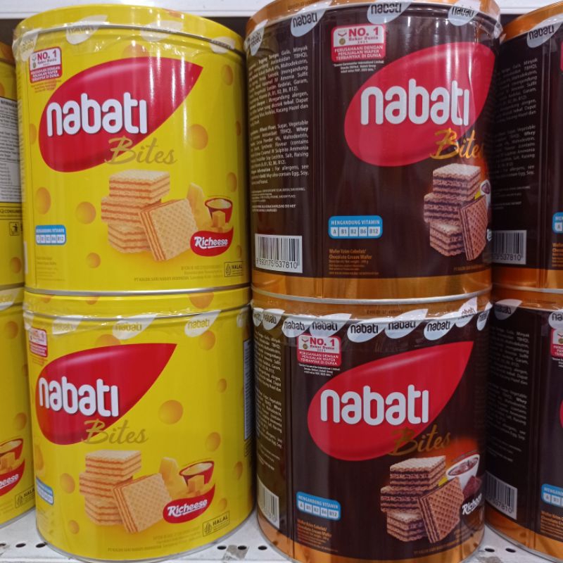 

Nabati Wafer Kaleng 240g