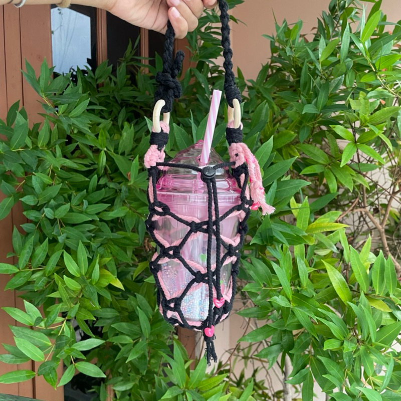 Tas Tumbler | Macrame Water Bottle