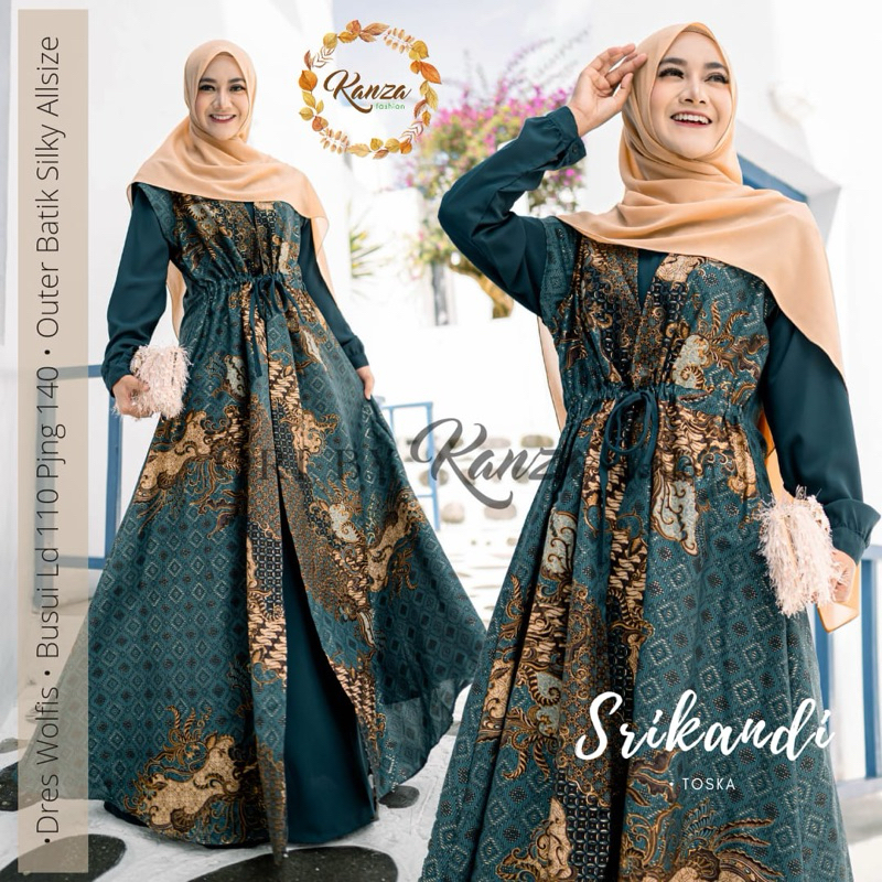 SALE... Srikandi Set (Inner lengan Panjang+Outer Terpisah)