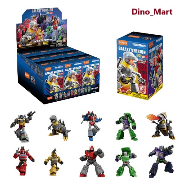 Action Figure Transformers Galaxy Version GV-02 Blind Box - Mainan Anak - Mainan Koleksi - Dino Mart