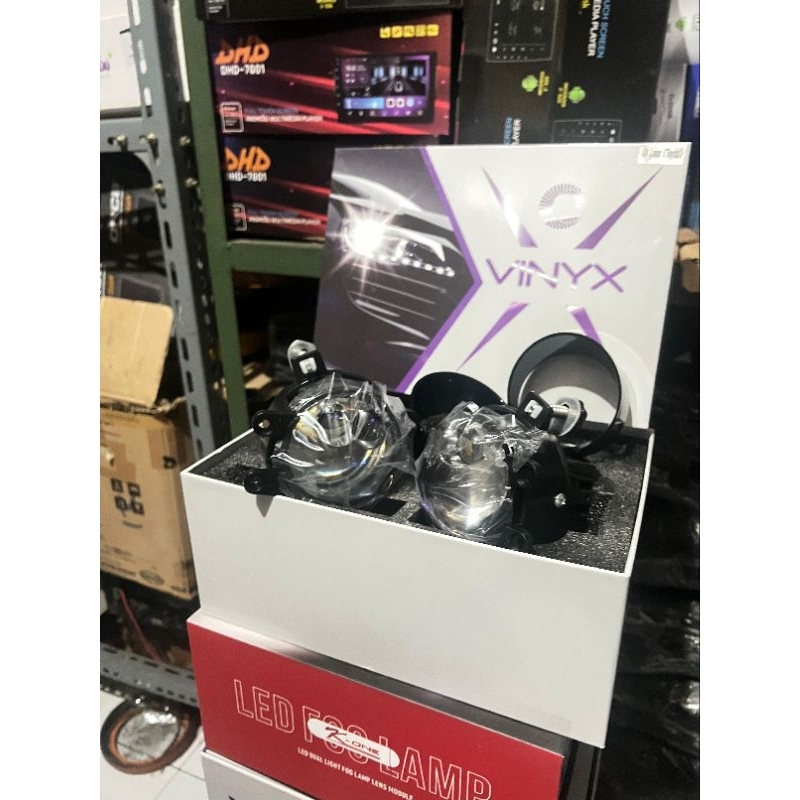 Foglamp Vinyx Q4 Dobel Laser Garansi Resmi