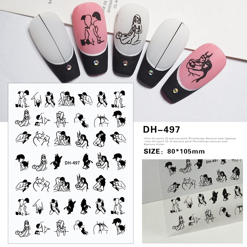 [NailStickers.Co] Nail Stickers 18+ stiker kuku sexy dewasa