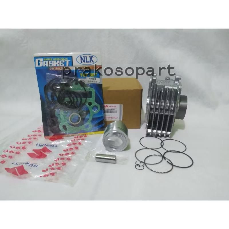 Blok Seher Set Komplit Piston Suzuki Smash Old Smash 110 Shogun 110 Lama SGP