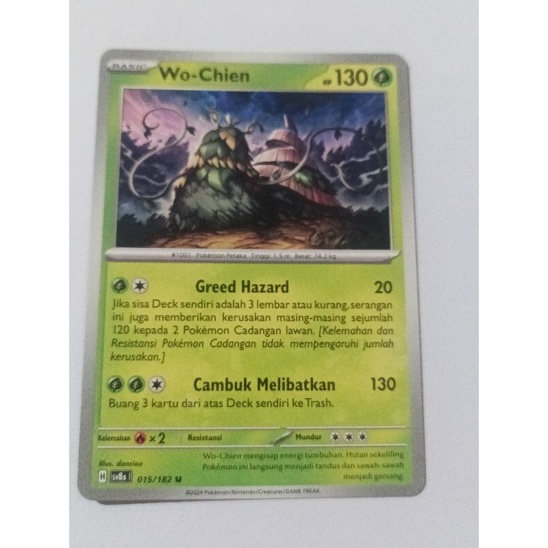 Wo-Chien 015/182 U - Pokemon TCG Indonesia