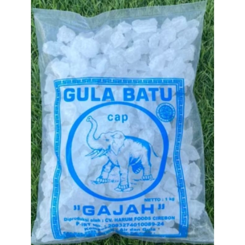 

Gula batu cap gajah 1 kg