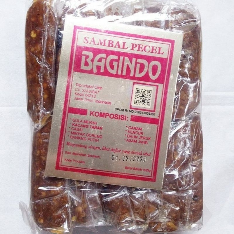 

Sambal Pecel Bagindo 525gr