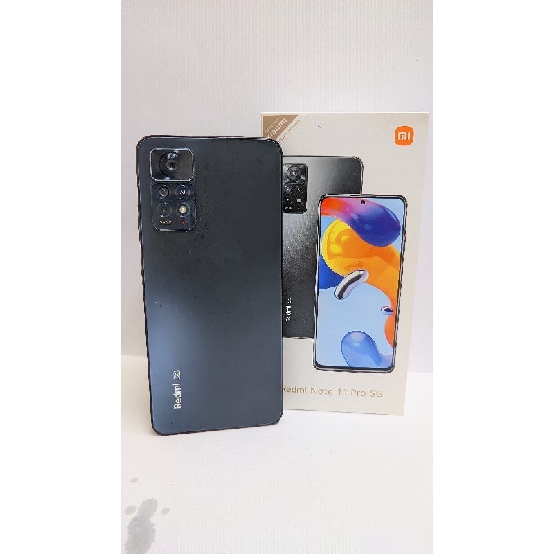 Redmi not 11 pro 5g  8/128 fulset acc ori mulus