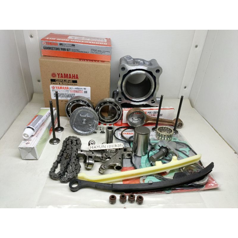 PAKET LENGKAP BLOK SEHER 3C1 11ITEM YAMAHA VIXION OLD/VIXION NEW ORIGINAL