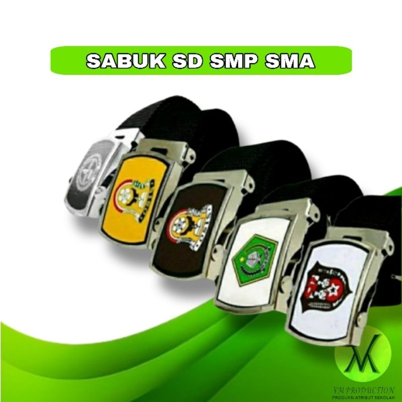 

Sabuk Sekolah | Sabuk SD SMP SMA MI Pramuka | Ikat Pinggang SD | Gesper Sekolah