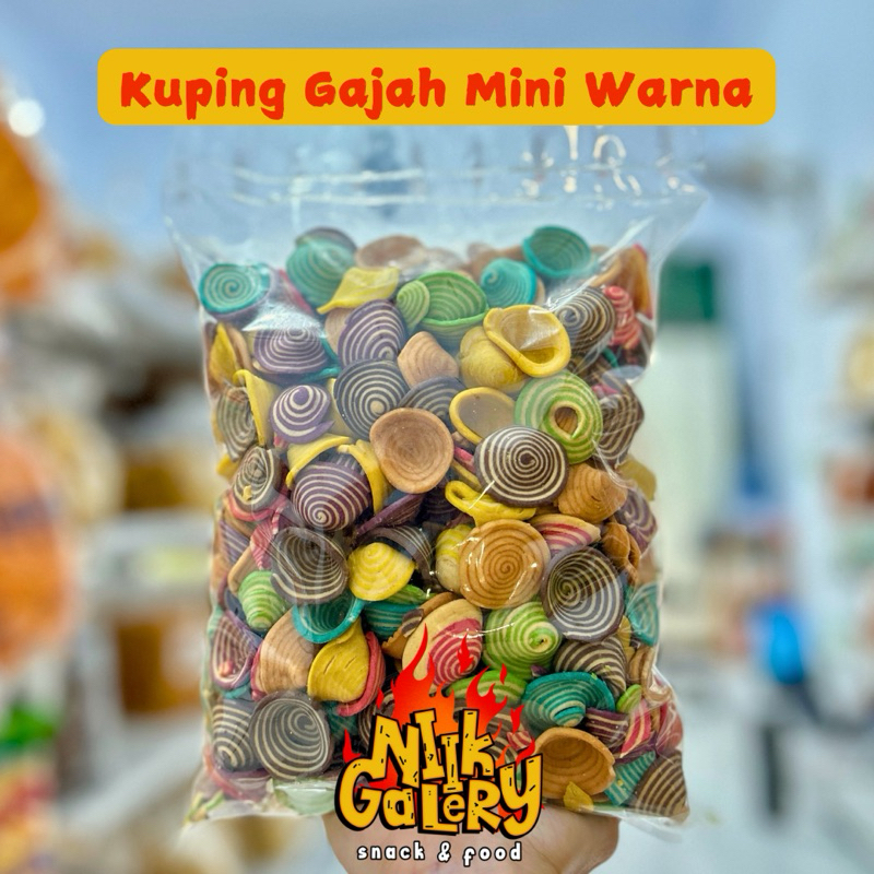 

Kuping gajah mini warna 500gr