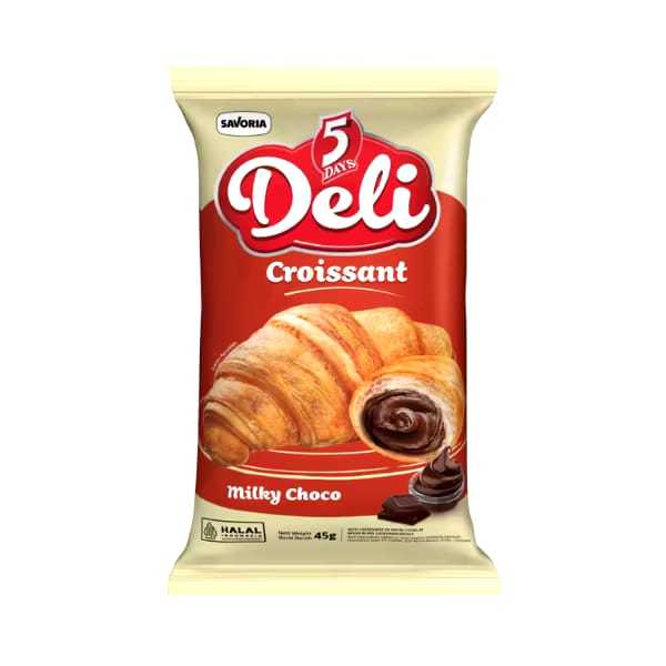 

5 Deli Croissant Halal 45 Gr
