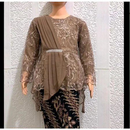 (PROMO) Setelan Kebaya Anak Umur 5 Sampai 12 Tahun Kebaya Anak TK SD SMP Kebaya Wisuda Anak kebaya p
