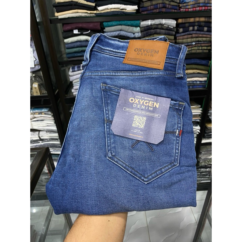 CELANA JEANS PRIA OXYGEN ORIGINAL HIGH QUALTY 100%