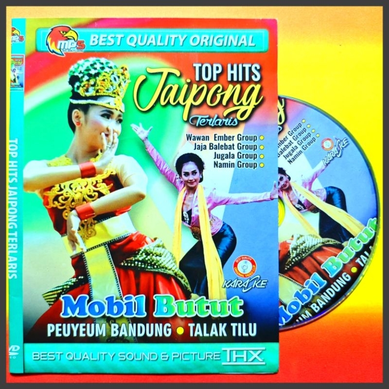 Kaset MP5 Video Musik 43 Lagu Jaipong Sunda Campuran Album Jaipongan Terlaris