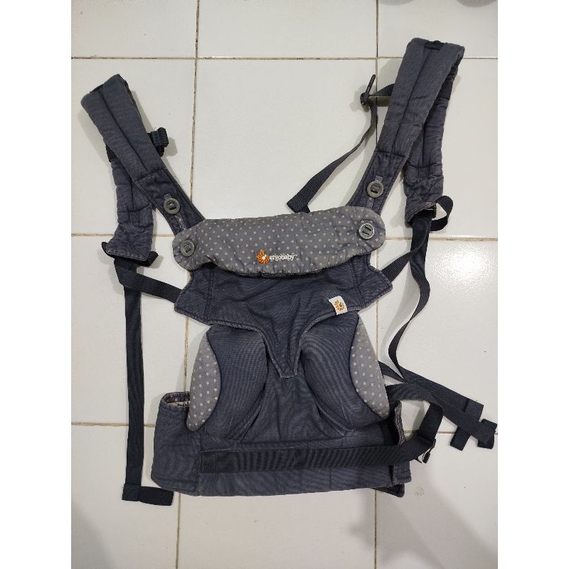ergobaby 360 dusty blue preloved