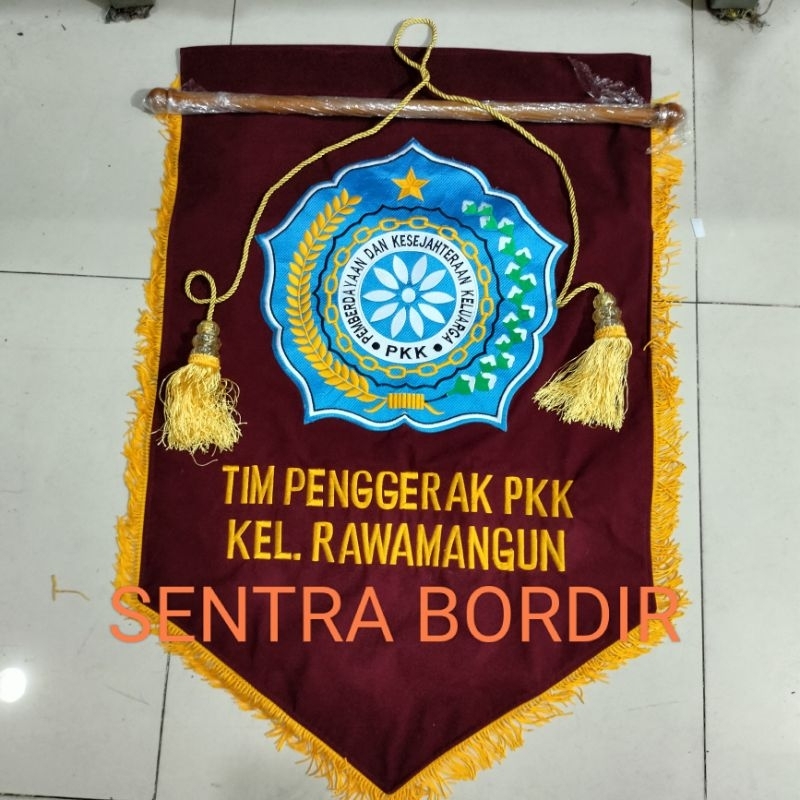 Bendera Vandel PKK Ukuran 60×90 Vandel PKK Full Bordir