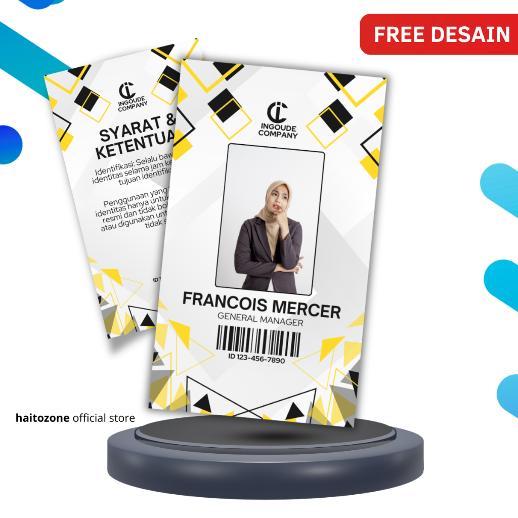 

Cetak Kartu Nama PVC 2 Sisi dengan Desain luxury, Harga Terjangkau, dan Gratis Desain