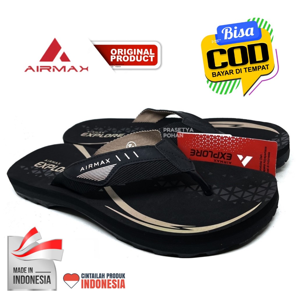 Sandal Pria Airmax Original Anti Air - Sendal Airmax Pria Original