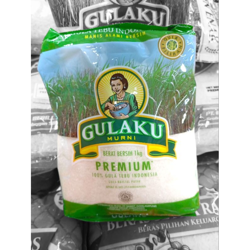 

Gulaku 1kg Gula Tebu premium/kuning Gula pasir