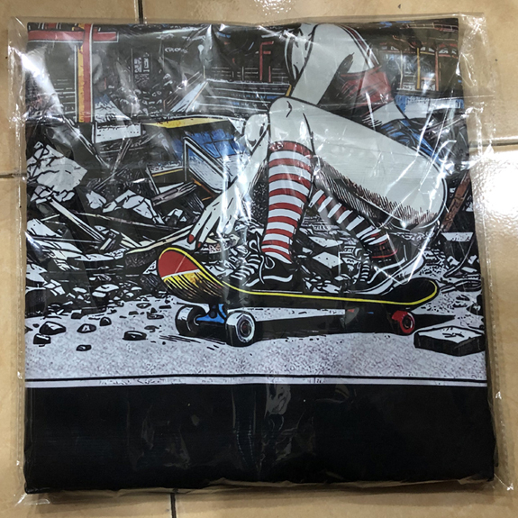 READY STOCK | LANGSUNG ORDER AJA | Kaos Rosemary Band Tshirt Hitam Casual 100% Cotton Black | Size S