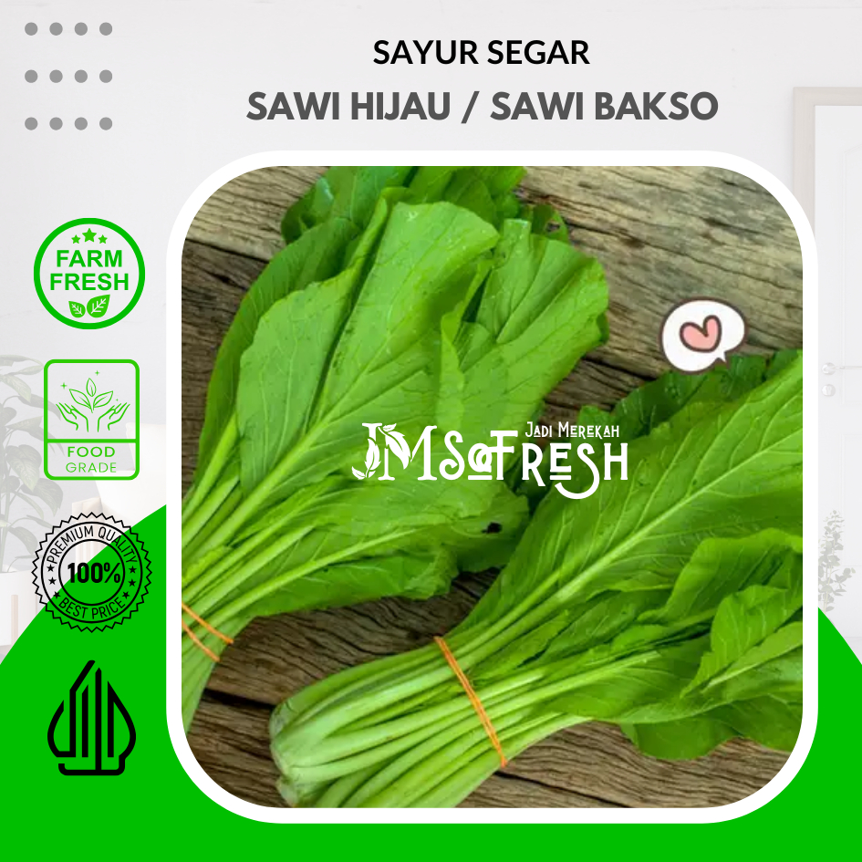 

[JmSoFresh] Sayur Sawi Hijau Segar / Sawi Bakso