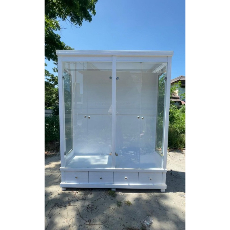 Lemari Gamis / Lemari gamis kaca / Lemari Baju Muslimah