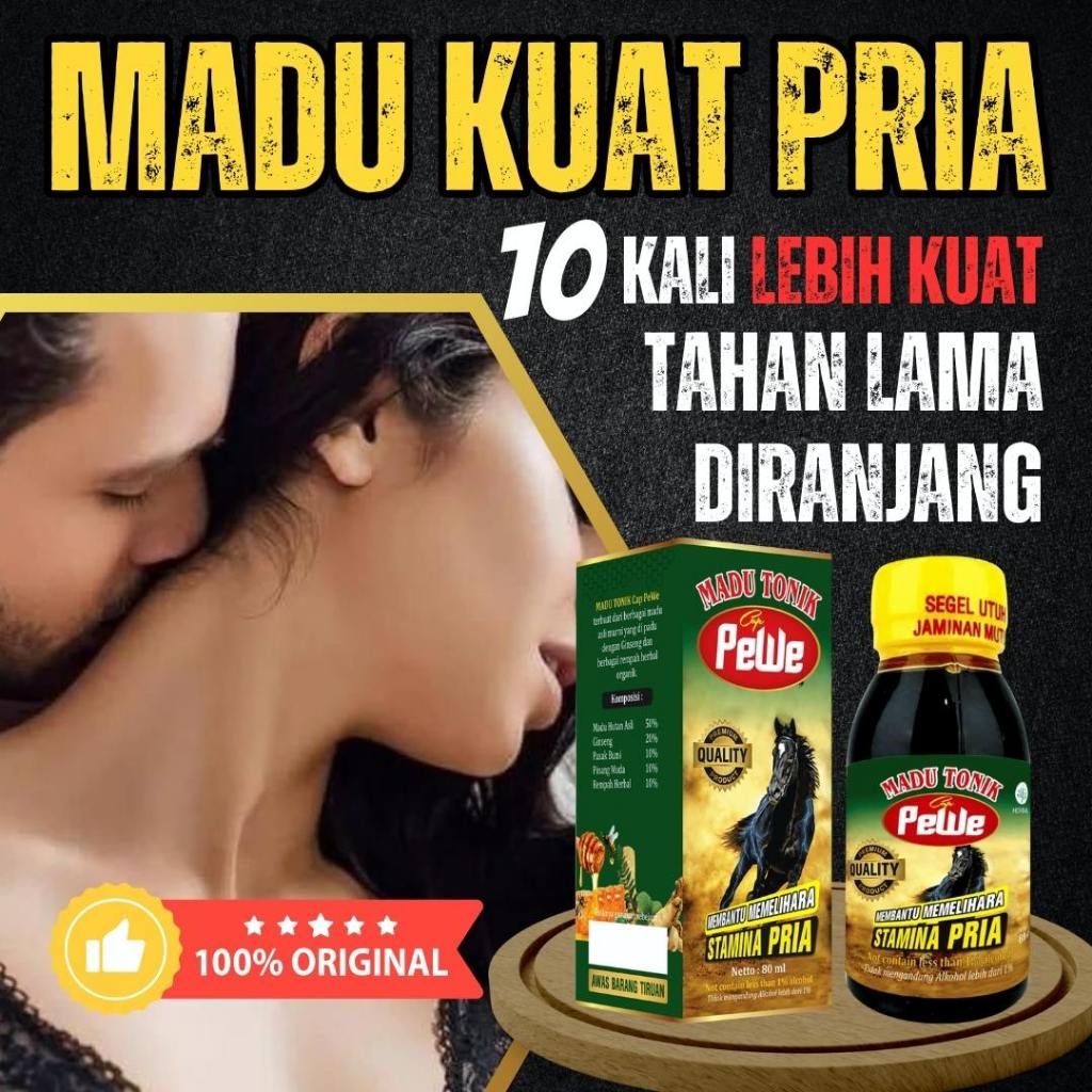 

Madu Tonik Pewe Original | Madukuat 10X Lebih Kuat Tahan Lama Berhubungan Intim Stamina Pria Perkasa