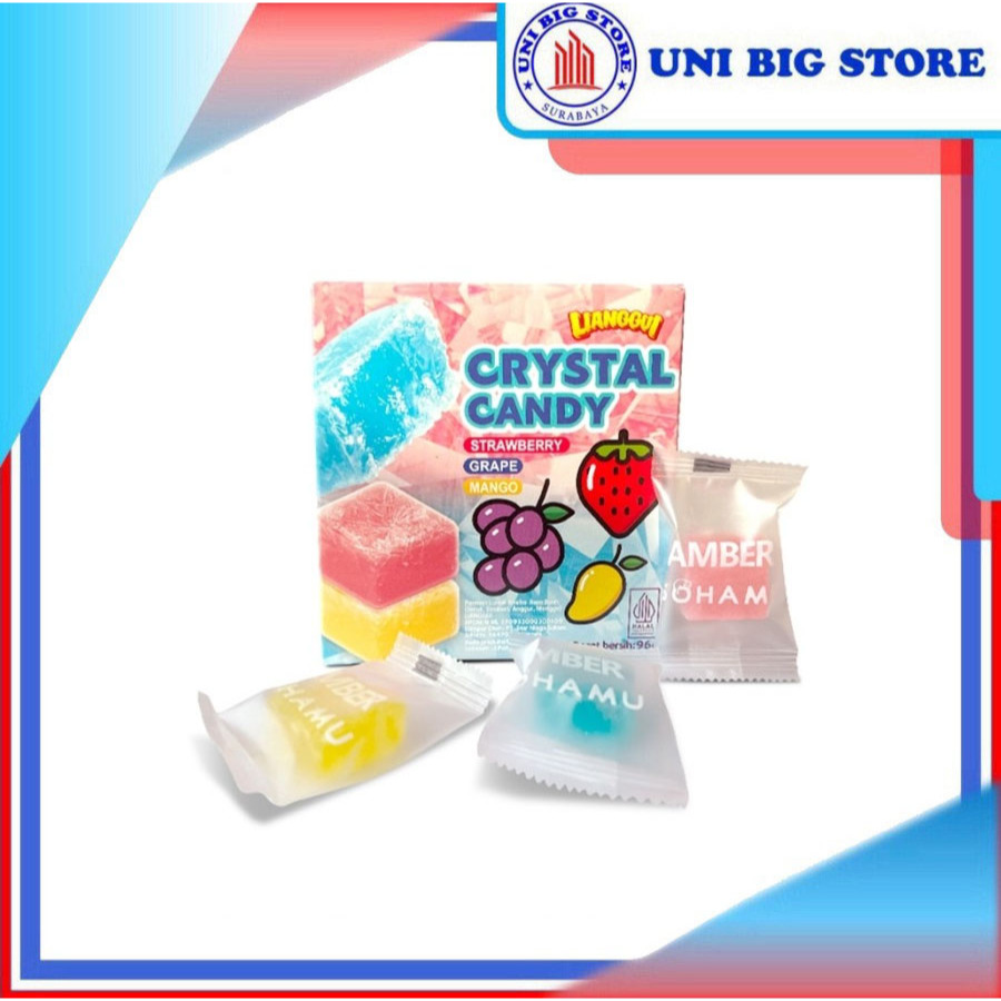 

Lianggui Crystal Candy Strawberry | Grape | Mango 96 gr
