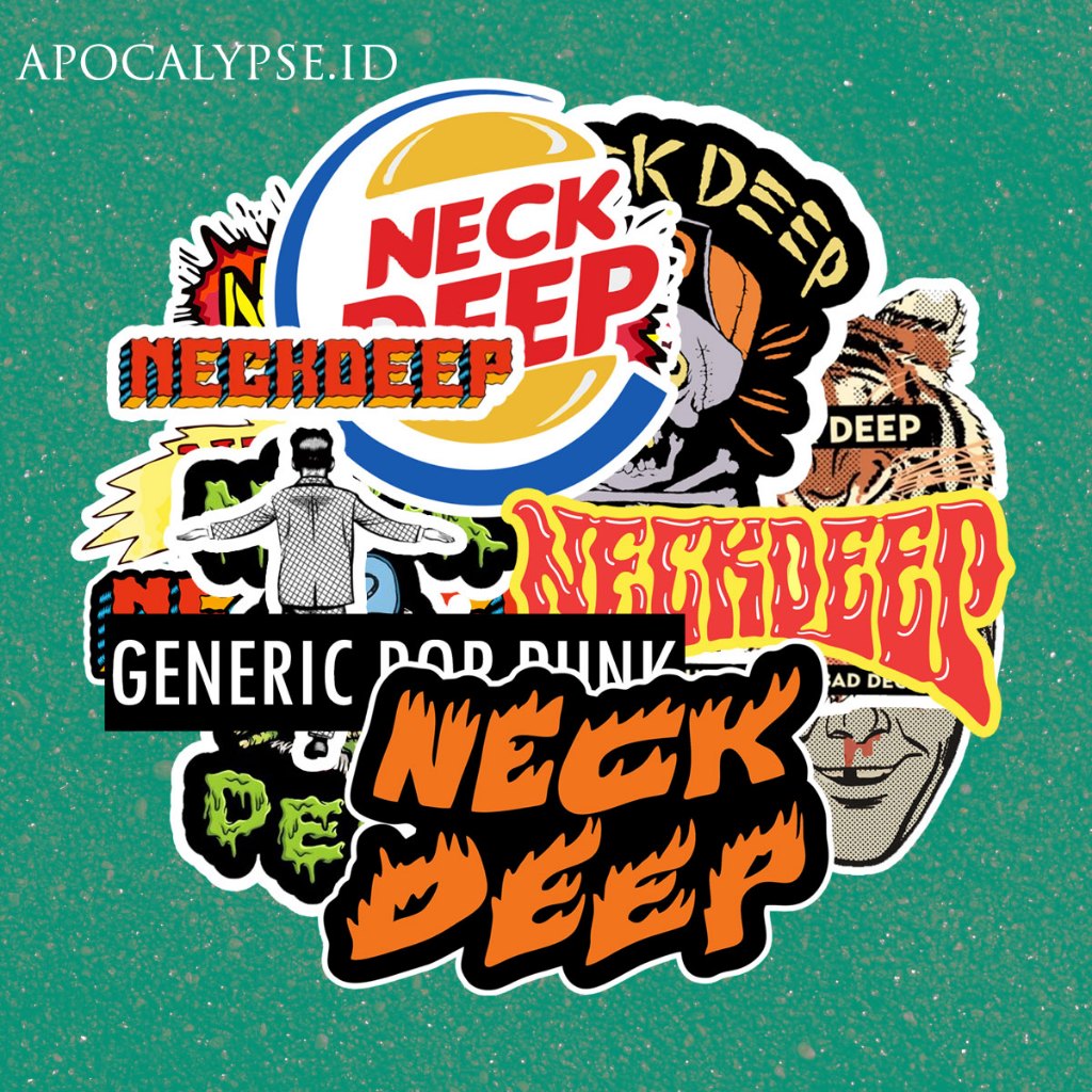 

Stiker NECK DEEP PACK - STIKER BAND POP PUNK