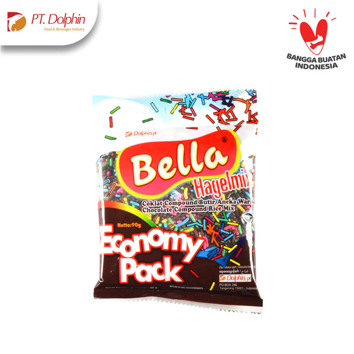 

Bella Chocolate Rice Mix Colour 90 gr (Meises Warna-Warni) - Mix Colour