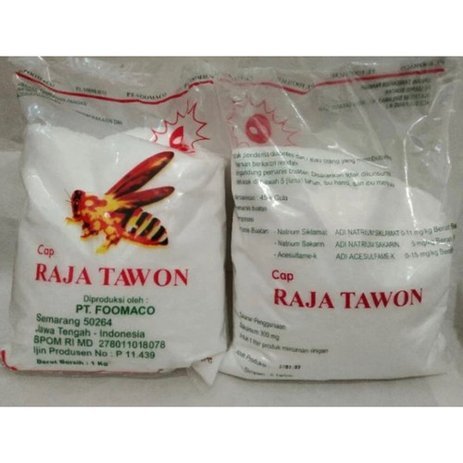 

Sodium Cap Raja Tawon Pemanis Makanan Dan Minuman 250gr