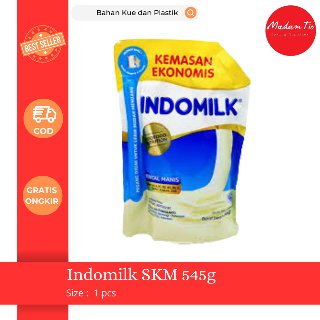 

Indomilk Susu Kental Manis 545g 1pcs