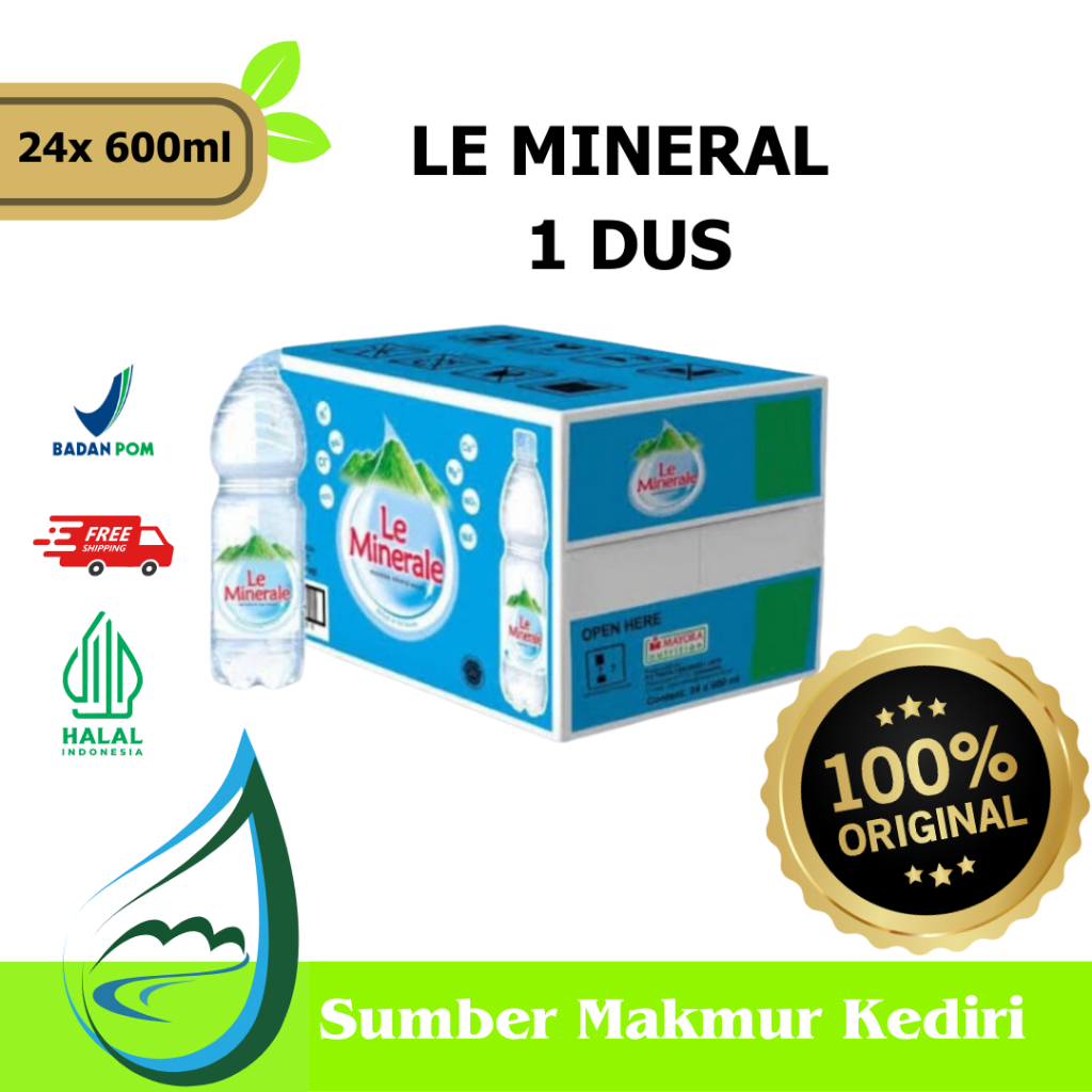 

Le Mineral Minerale 1 DUS 24x600ml Kediri