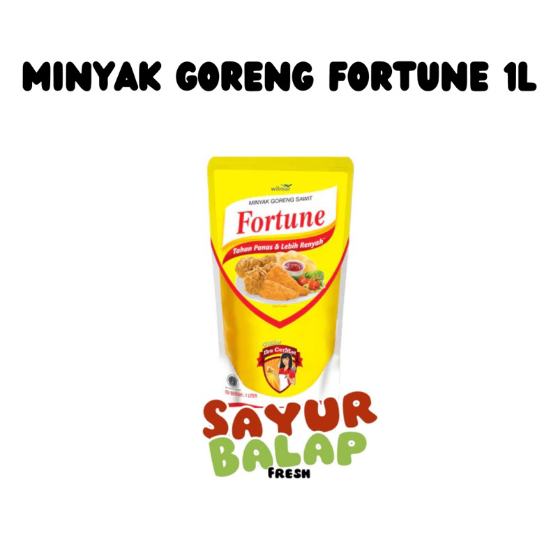 

Minyak Goreng Fortune 1 Liter Minyak Goreng Sawit 1L