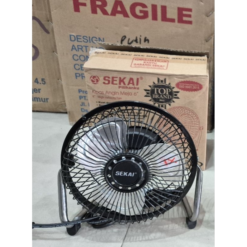 Desk Fan Sekai 6 inch