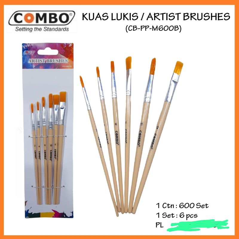 

kuas lukis set isi 6..