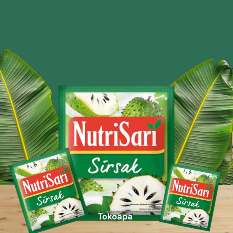 

Nutrisari Sirsak 1 Renceng (10pcs)